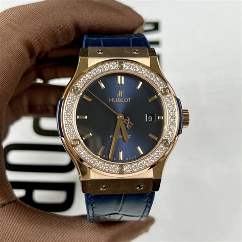 hublot blue king gold replica|hublot dna.